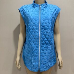 RABE QUILTED VEST.
